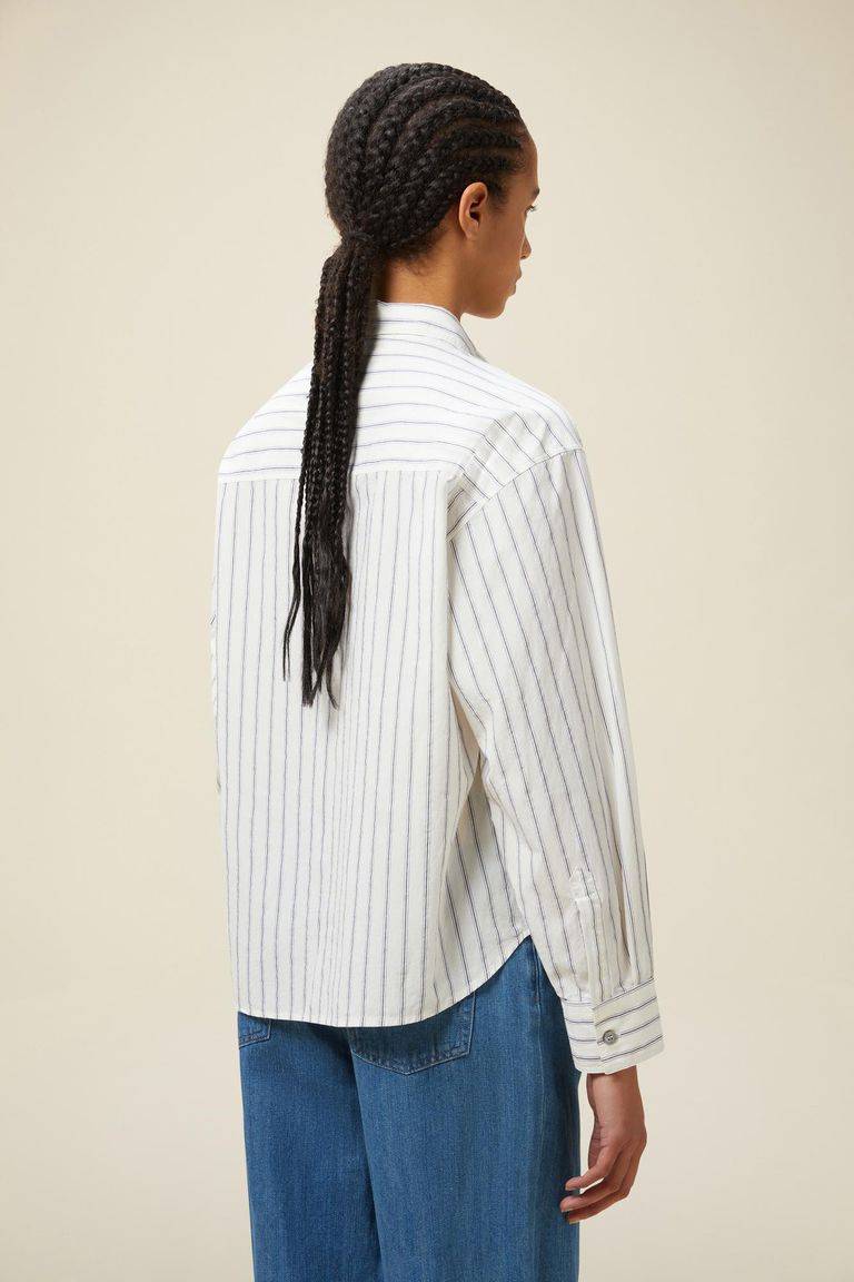 Pomandere Camicia A Polo Rigata