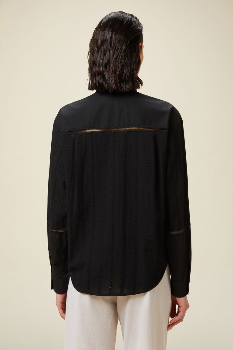 Pomandere Camicia Con Rouches