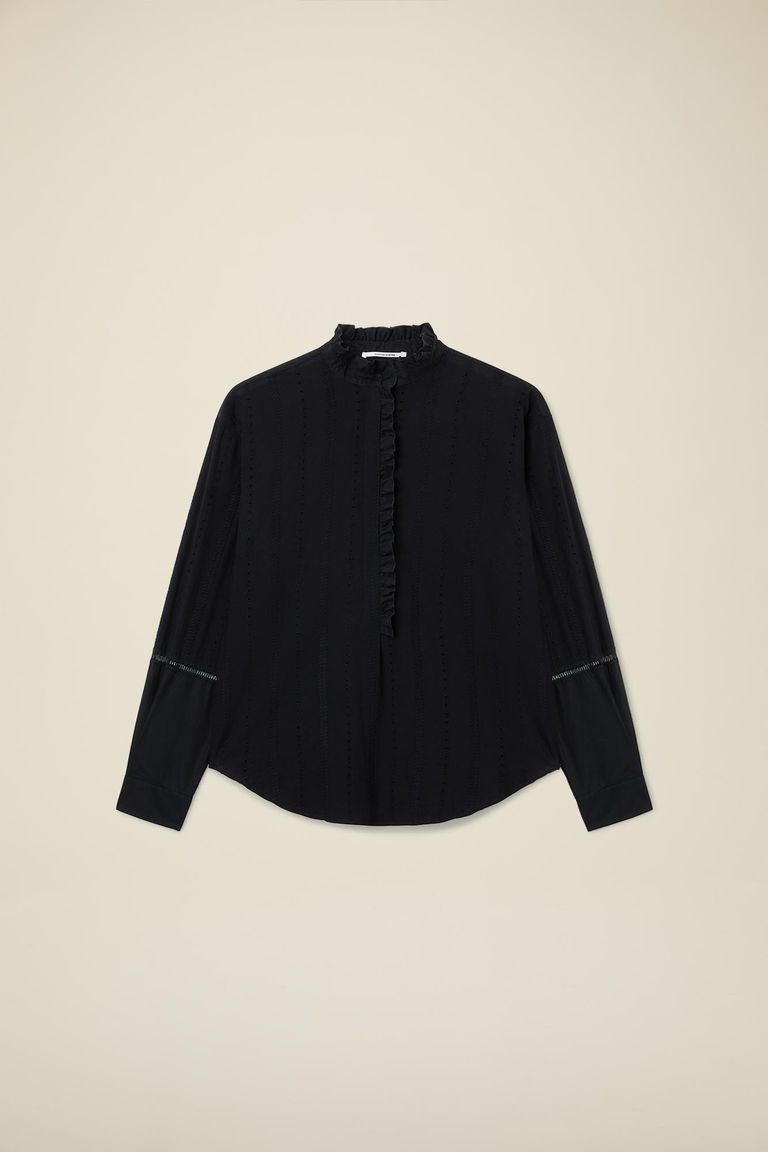 Pomandere Camicia Con Rouches