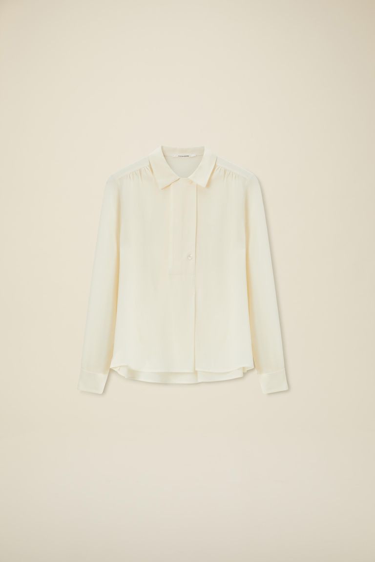 Pomandere Camicia In Crepe De Chine