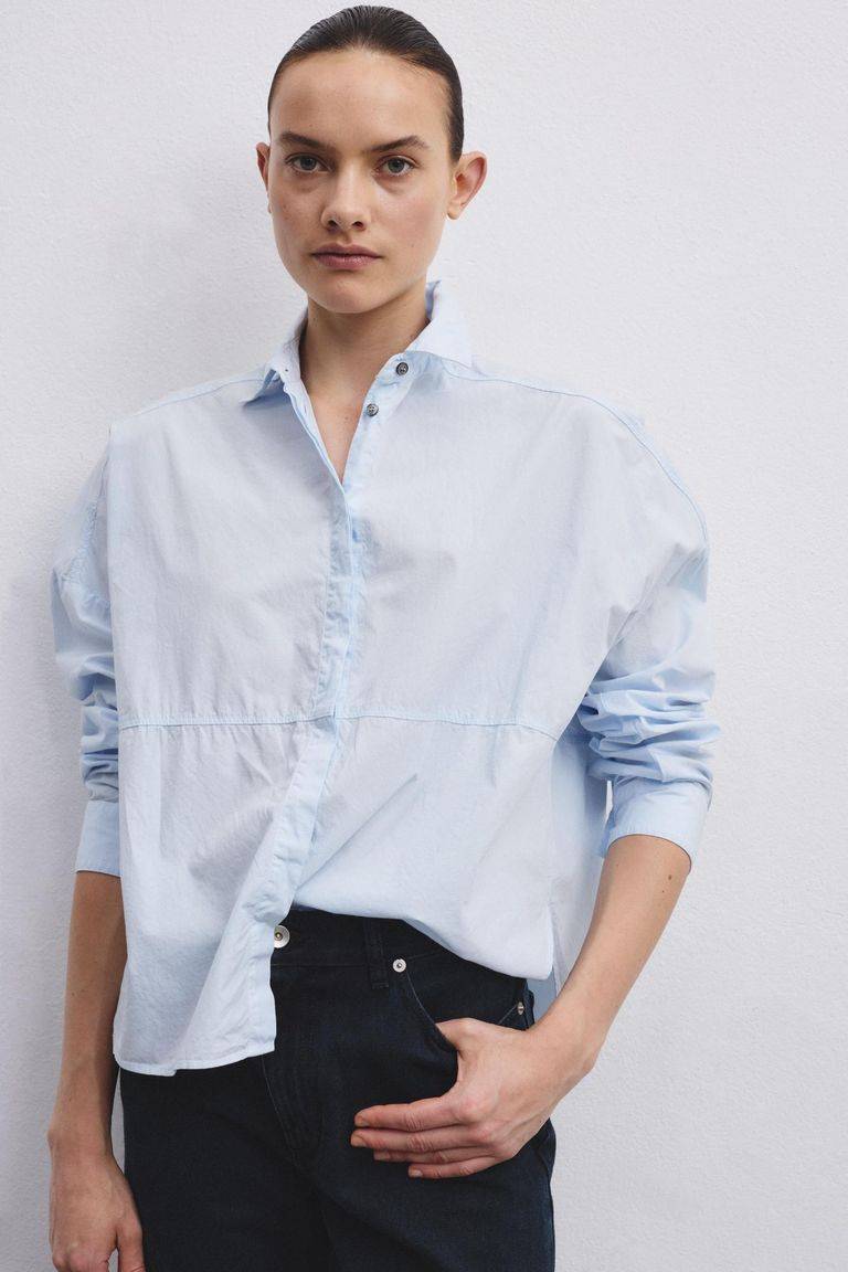 Pomandere Camicia In Popeline