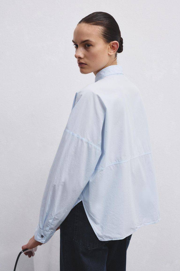 Pomandere Camicia In Popeline