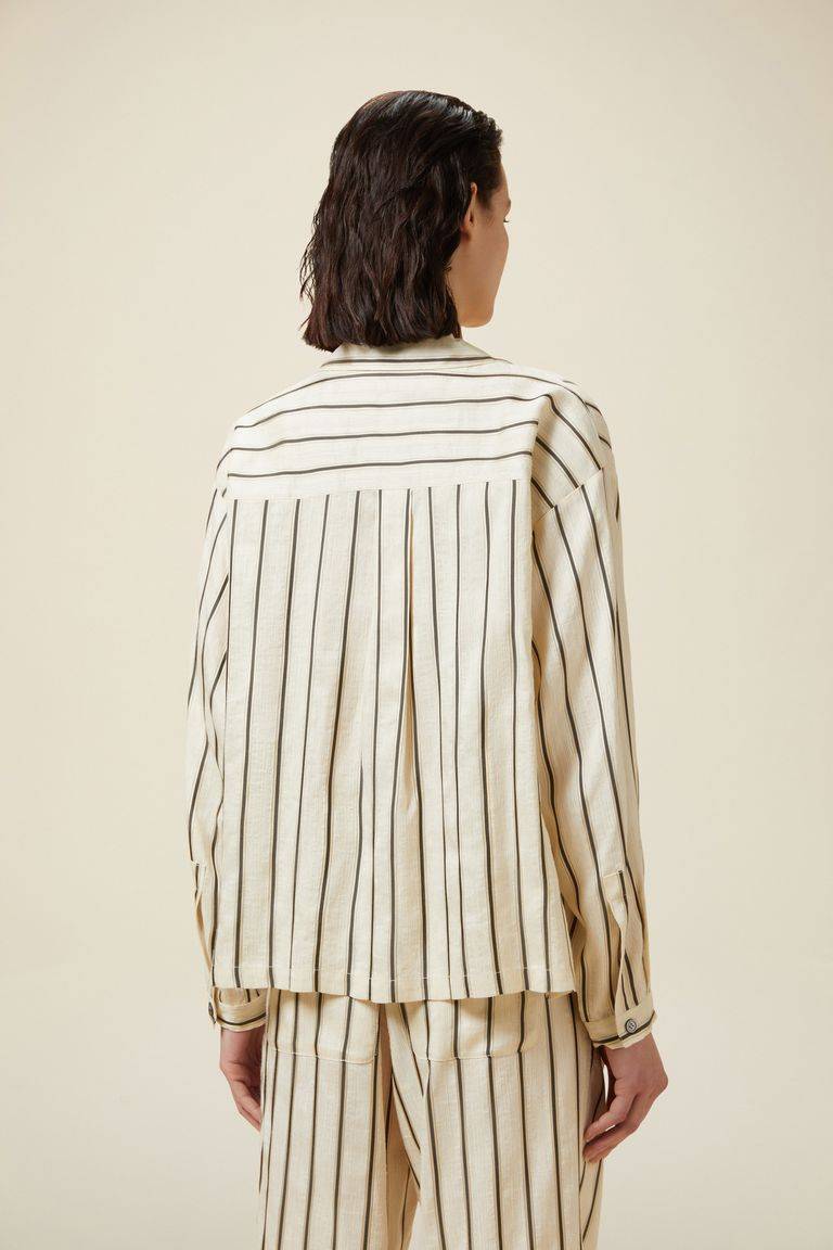 Pomandere Camicia Pijama Rigata