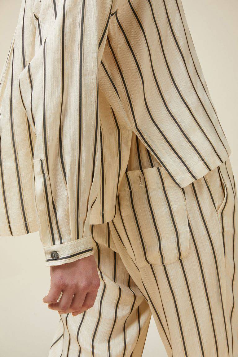 Pomandere Camicia Pijama Rigata