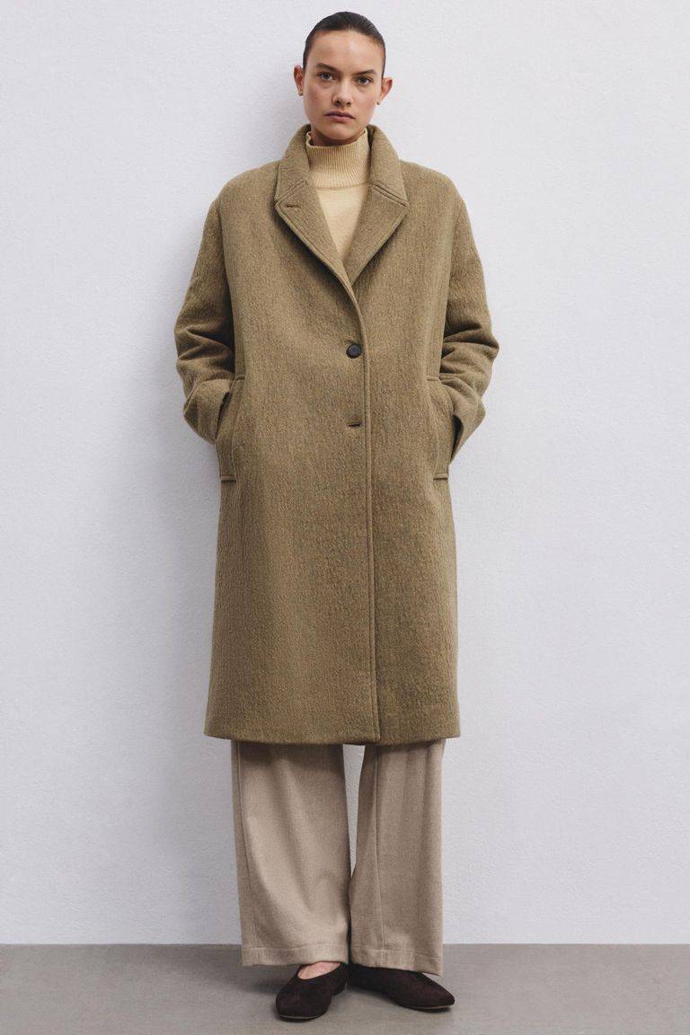 Pomandere Cappotto In Panno Di Lana