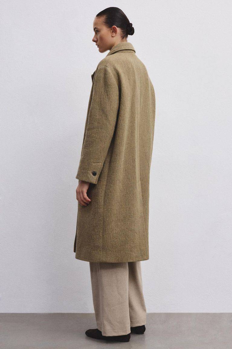 Pomandere Cappotto In Panno Di Lana