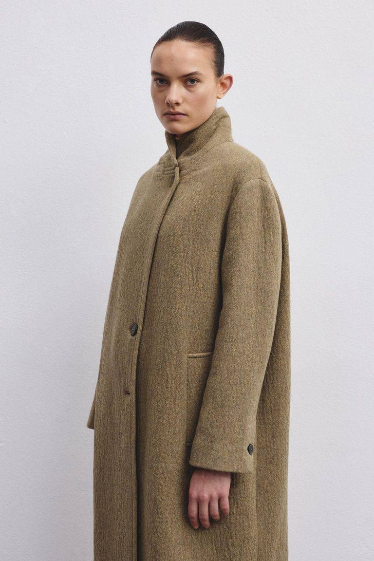 Pomandere Cappotto In Panno Di Lana