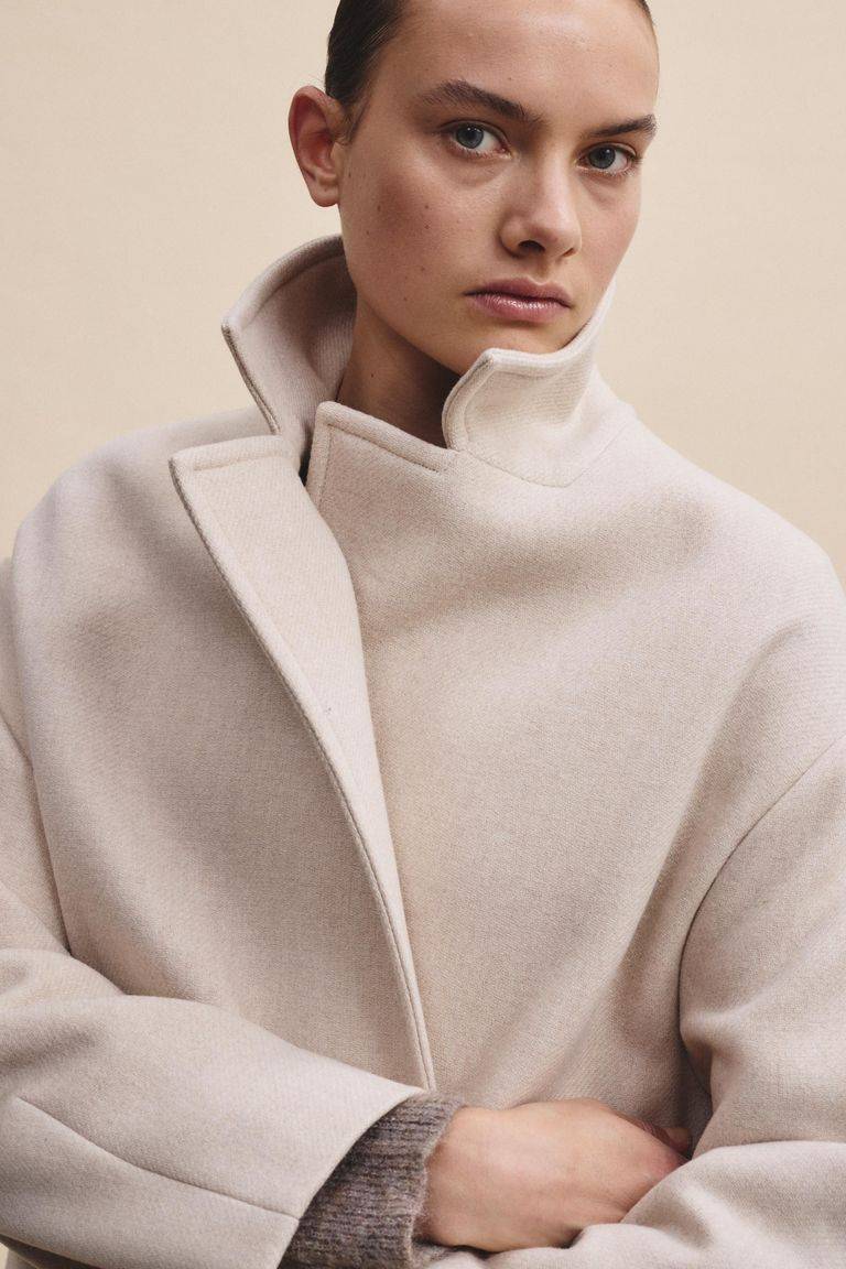 Pomandere Cappotto In Panno Doppio