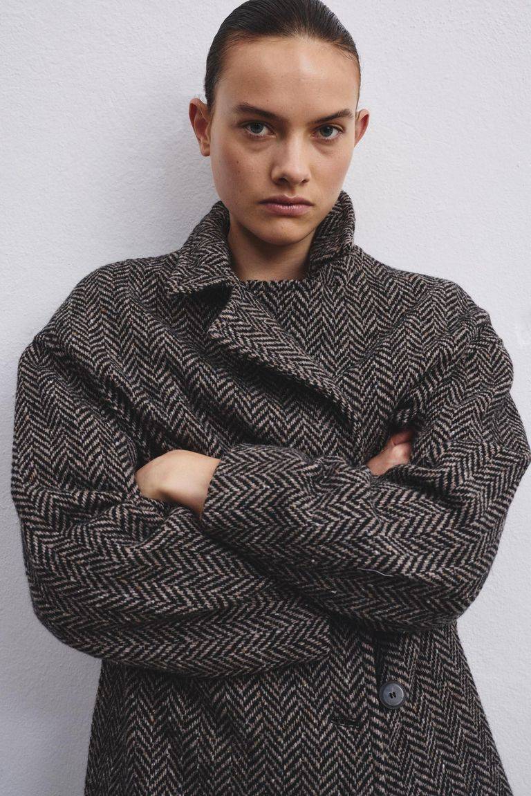 Pomandere Cappotto In Resca Di Lana