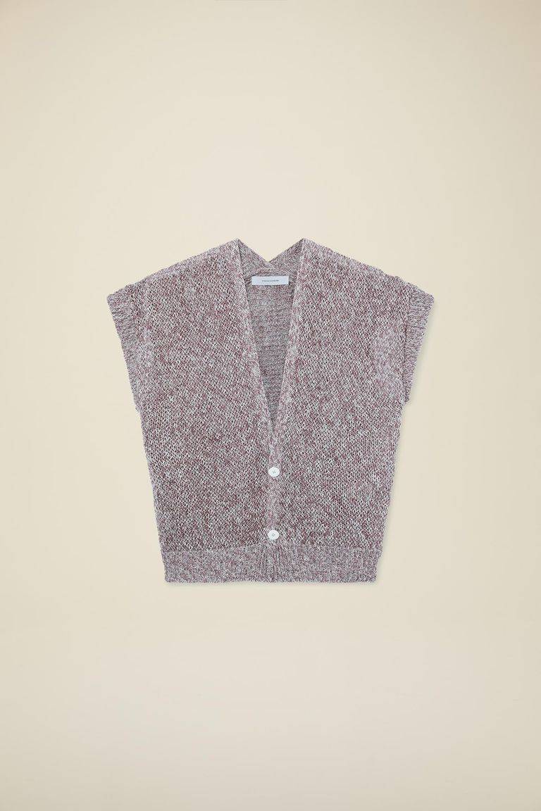 Pomandere Cardigan Smanicato