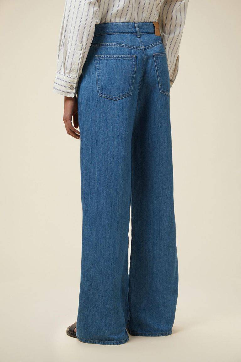 Pomandere Denim Wide Leg