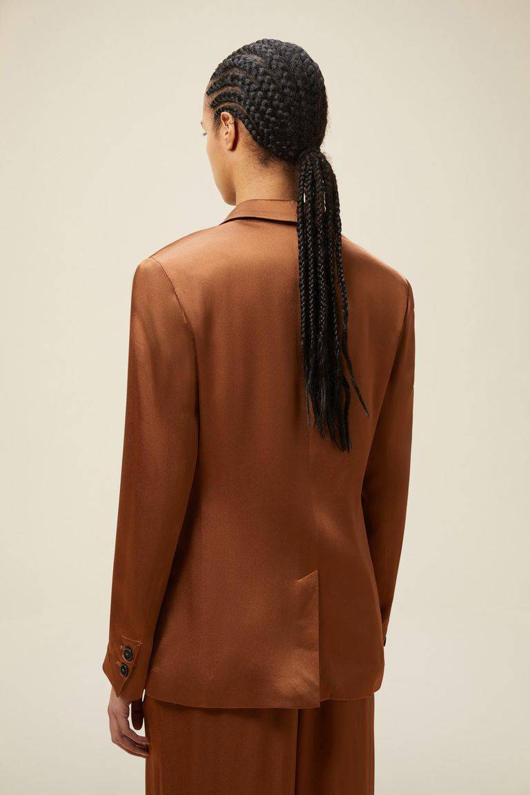 Pomandere Giacca Lucida Monopetto