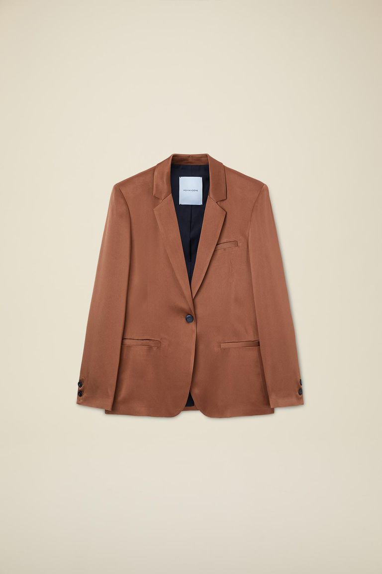 Pomandere Giacca Lucida Monopetto