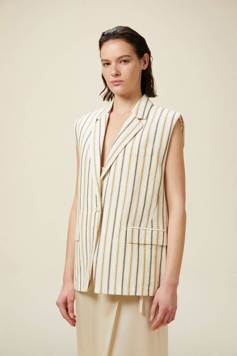 Pomandere Gilet Rigato