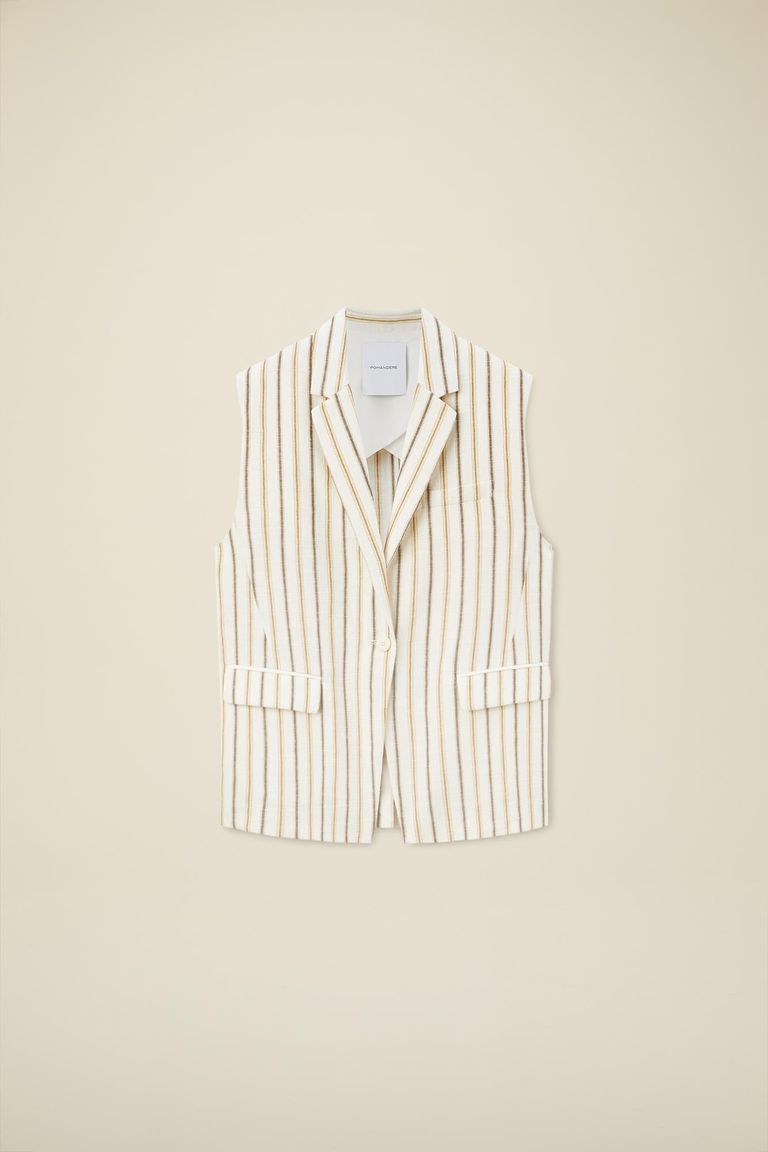 Pomandere Gilet Rigato