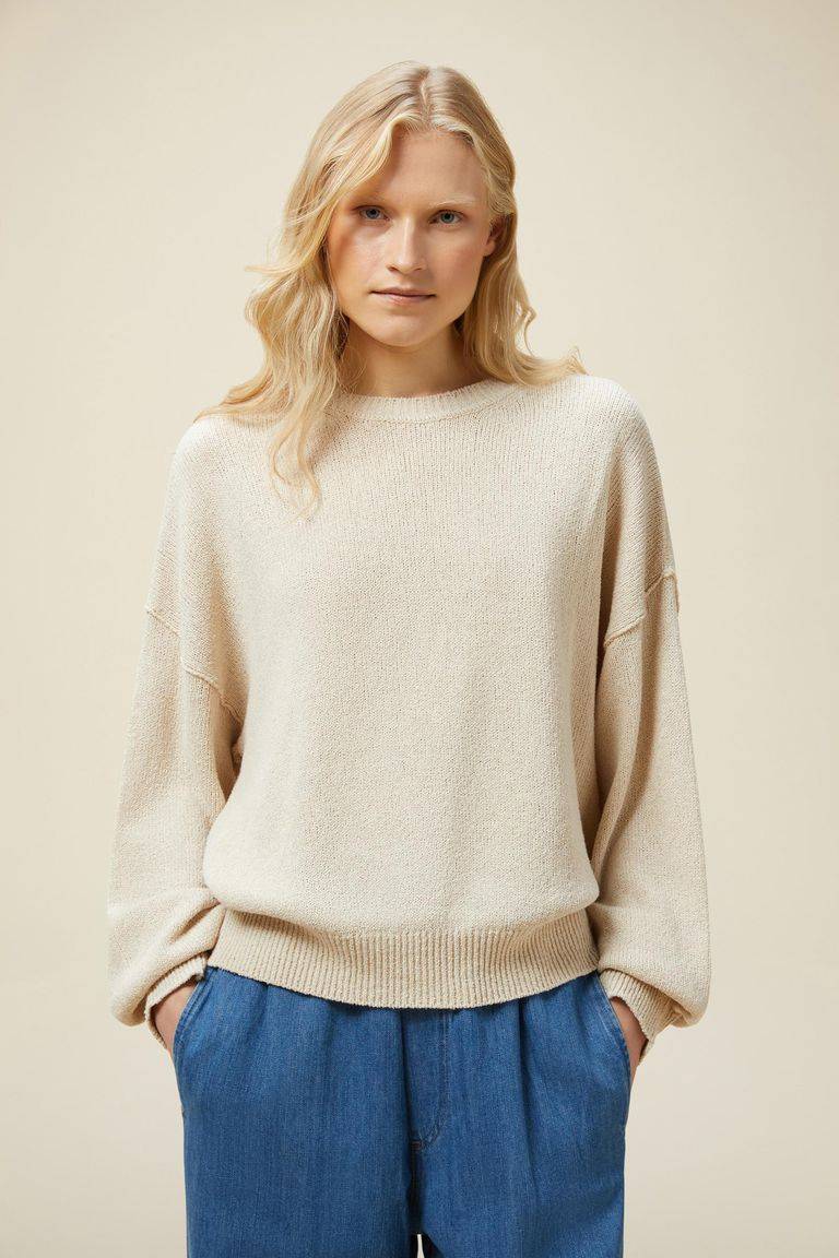 Pomandere Girocollo In Maglia Rasata