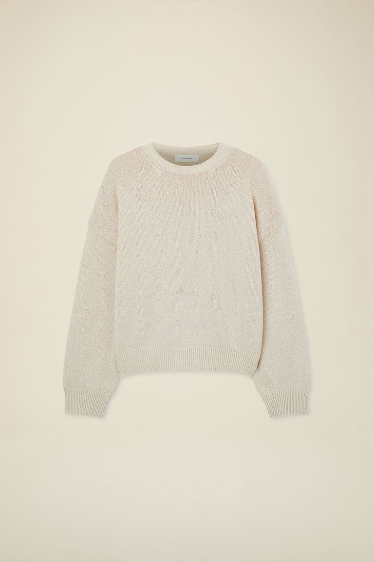 Pomandere Girocollo In Maglia Rasata