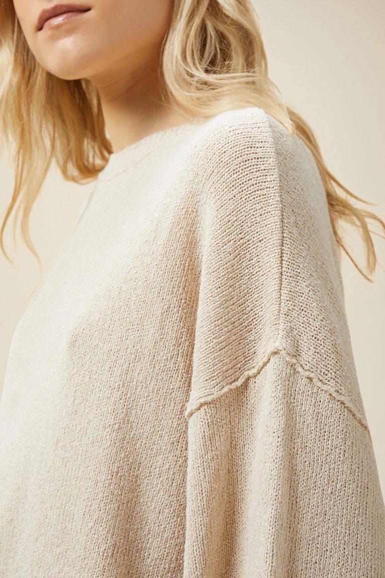 Pomandere Girocollo In Maglia Rasata