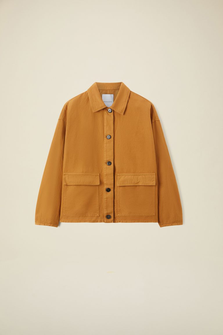 Pomandere Giubbino Con Tasche Applicate