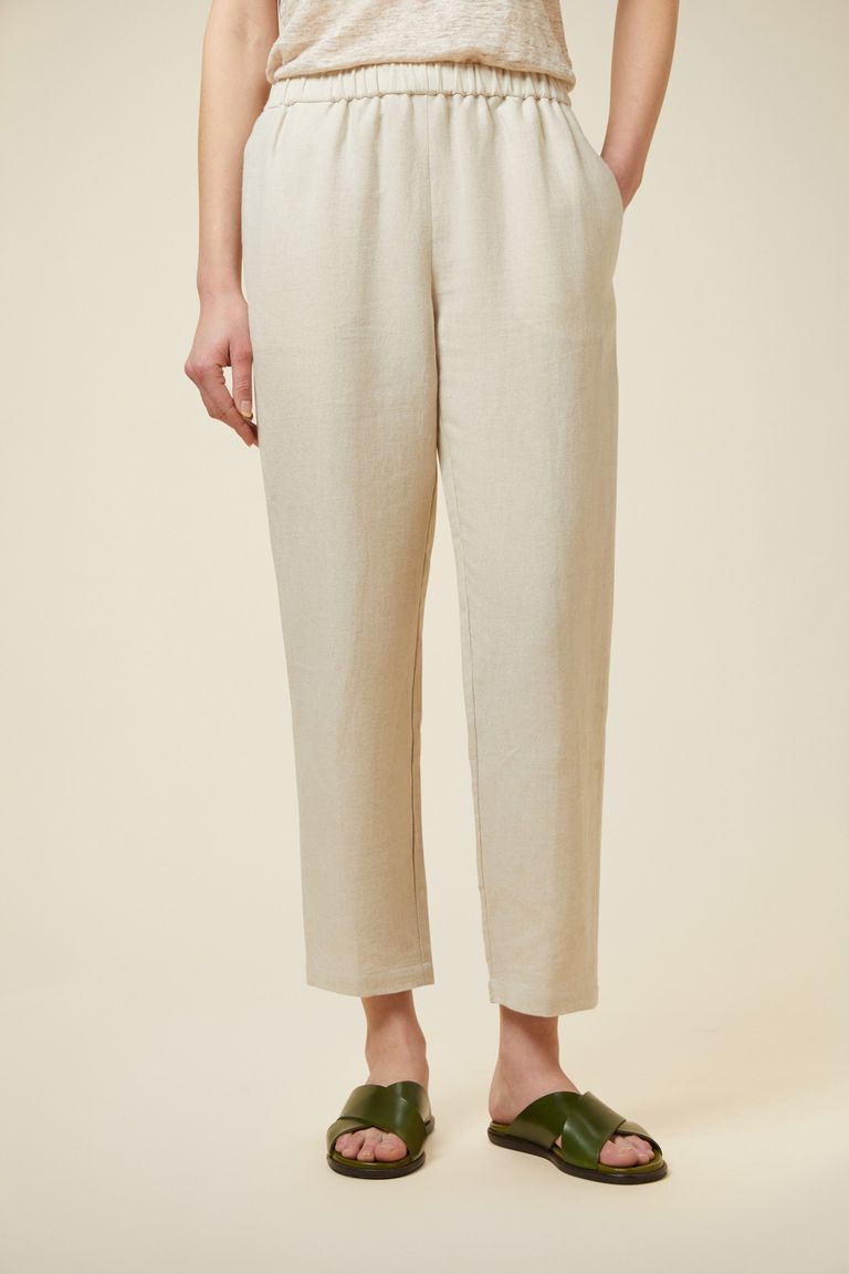 Pomandere Pantalone Con Elastico In Vita