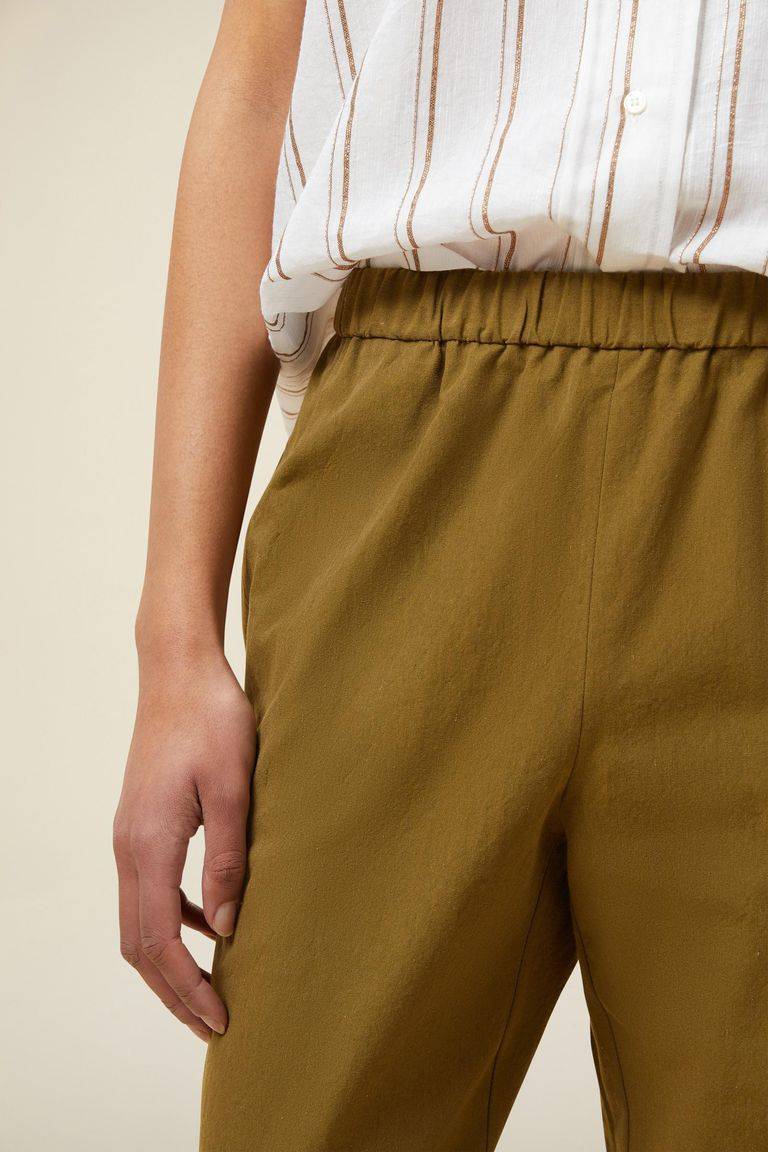 Pomandere Pantalone Con Elastico In Vita