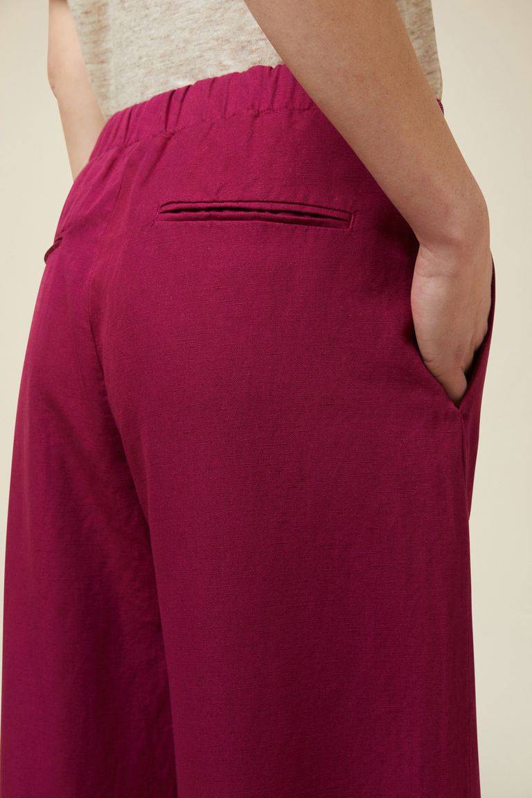 Pomandere Pantalone Con Gamba Leggermente Ampia