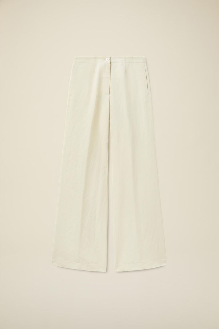 Pomandere Pantalone Con Gamba Leggermente Ampia