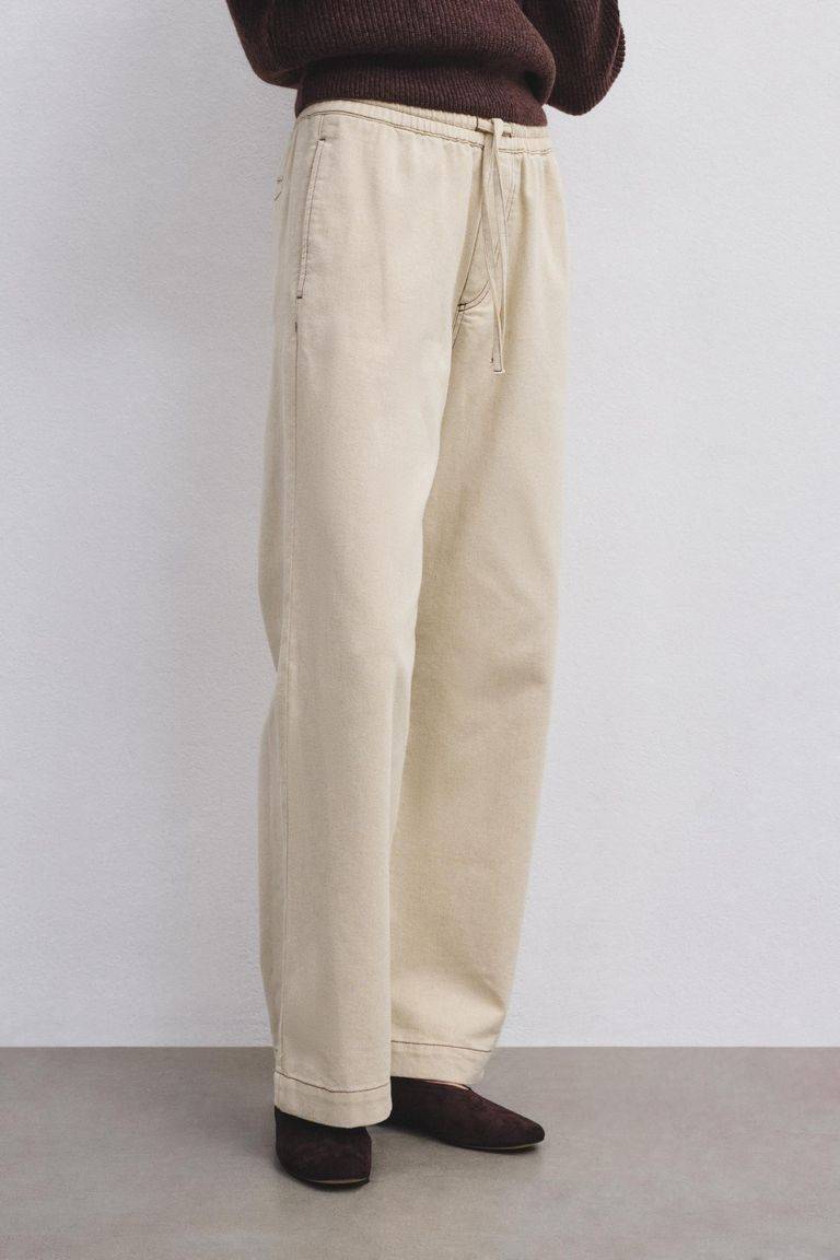 Pomandere Pantalone In Bull Denim