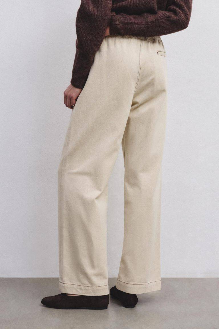 Pomandere Pantalone In Bull Denim