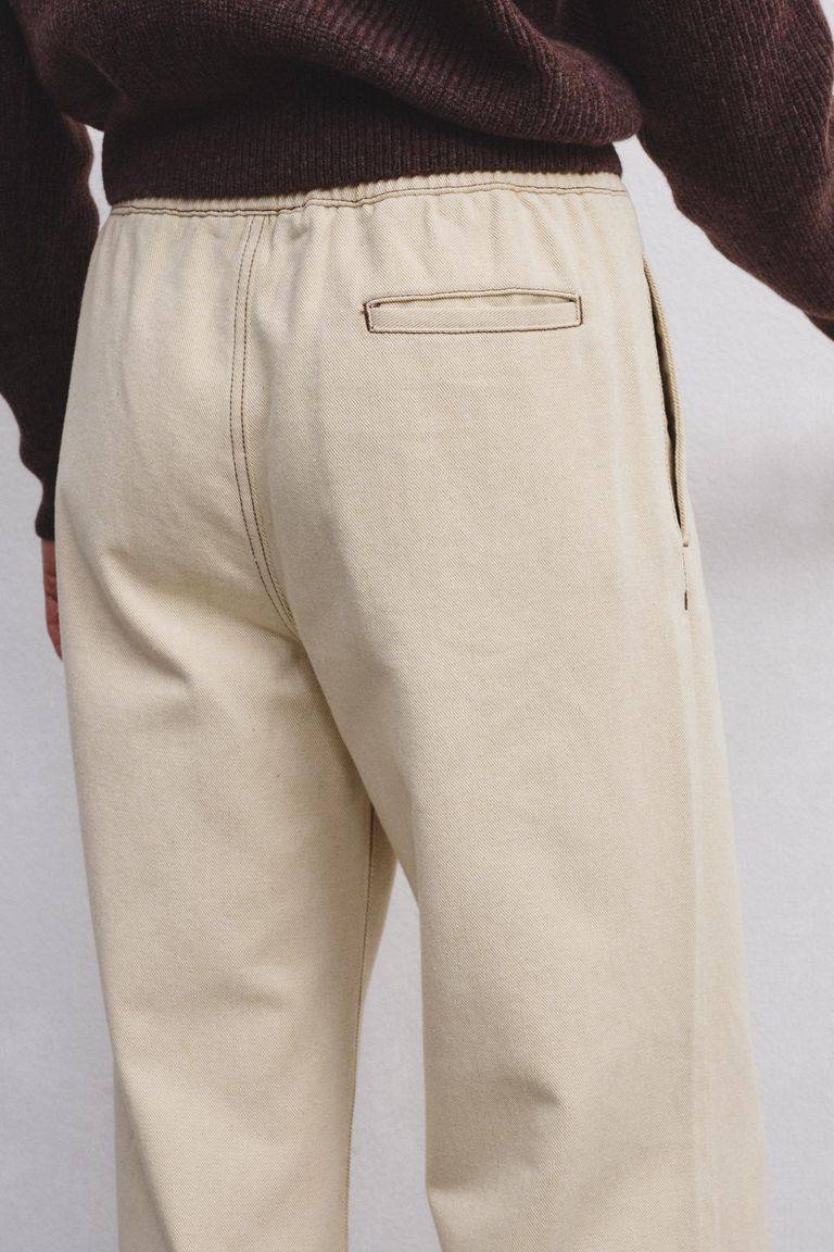 Pomandere Pantalone In Bull Denim