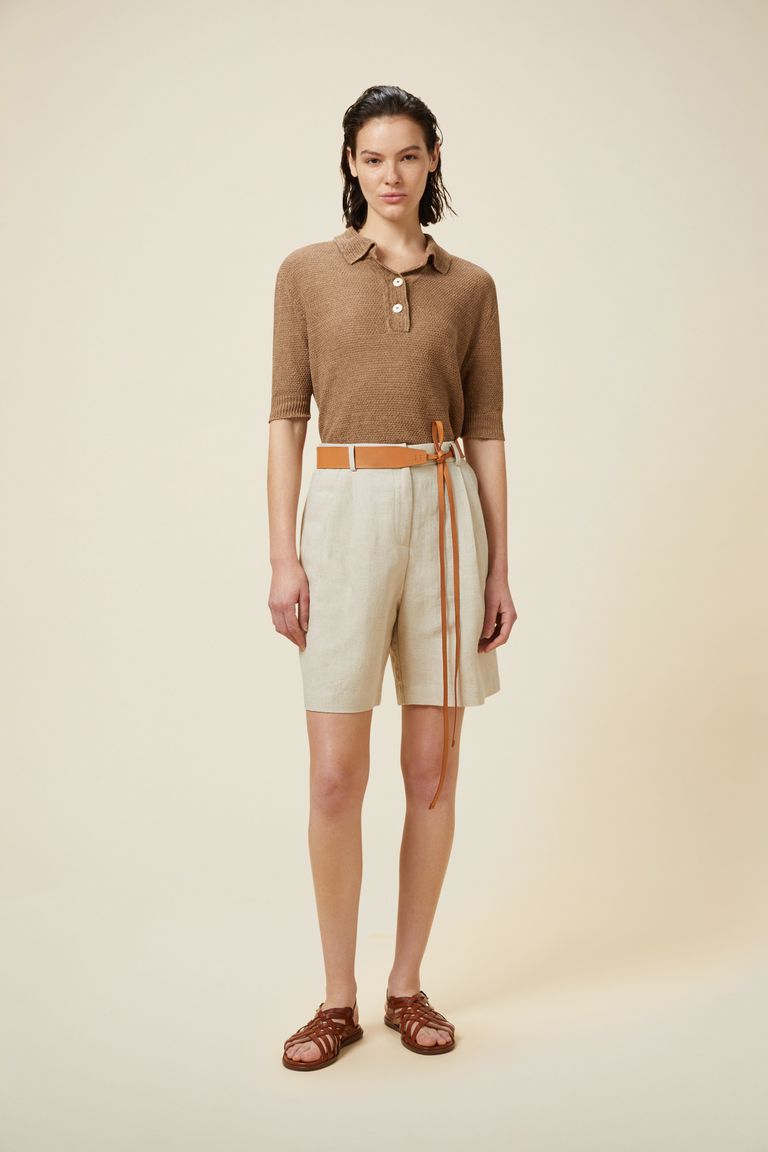 Pomandere Shorts con pinces