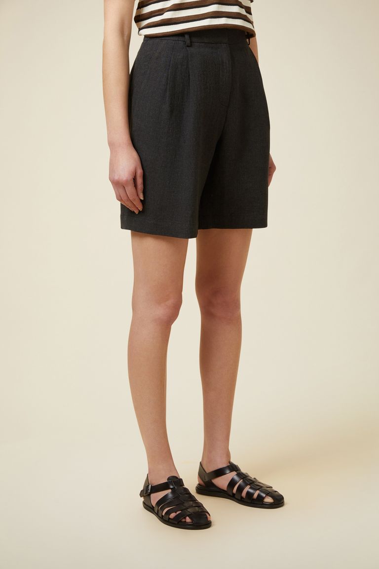 Pomandere Shorts Con Pinces