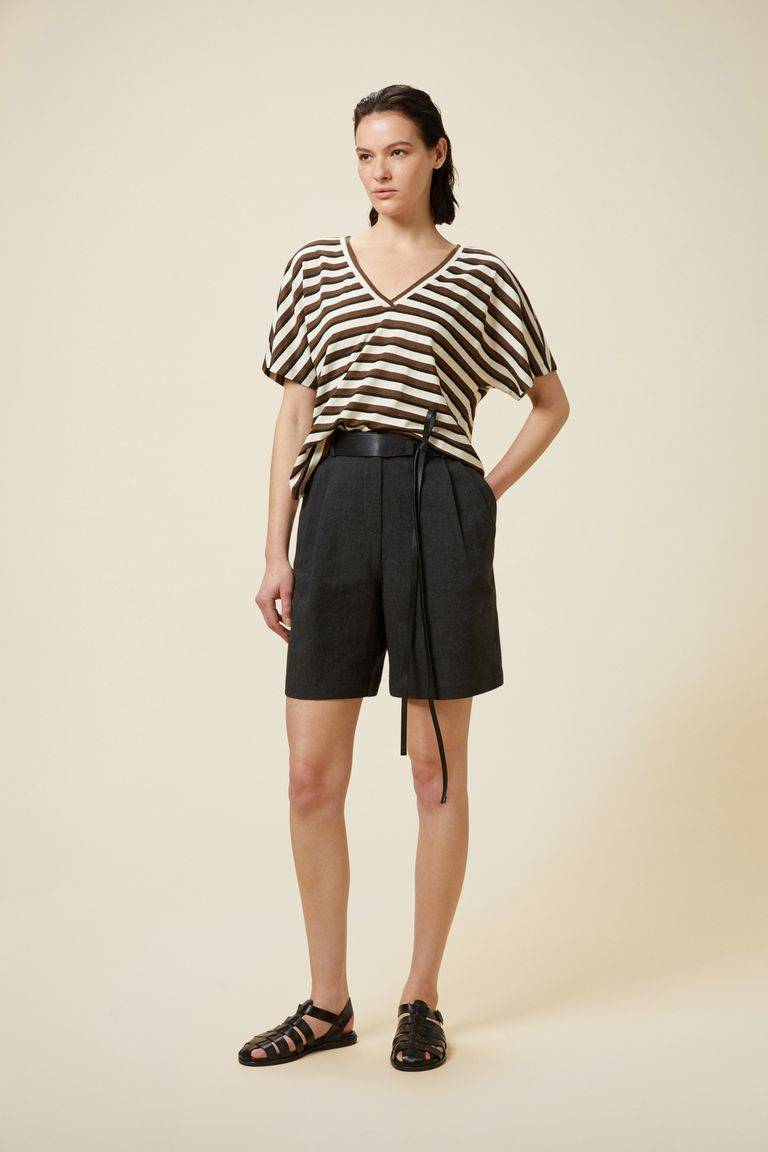 Pomandere Shorts con pinces
