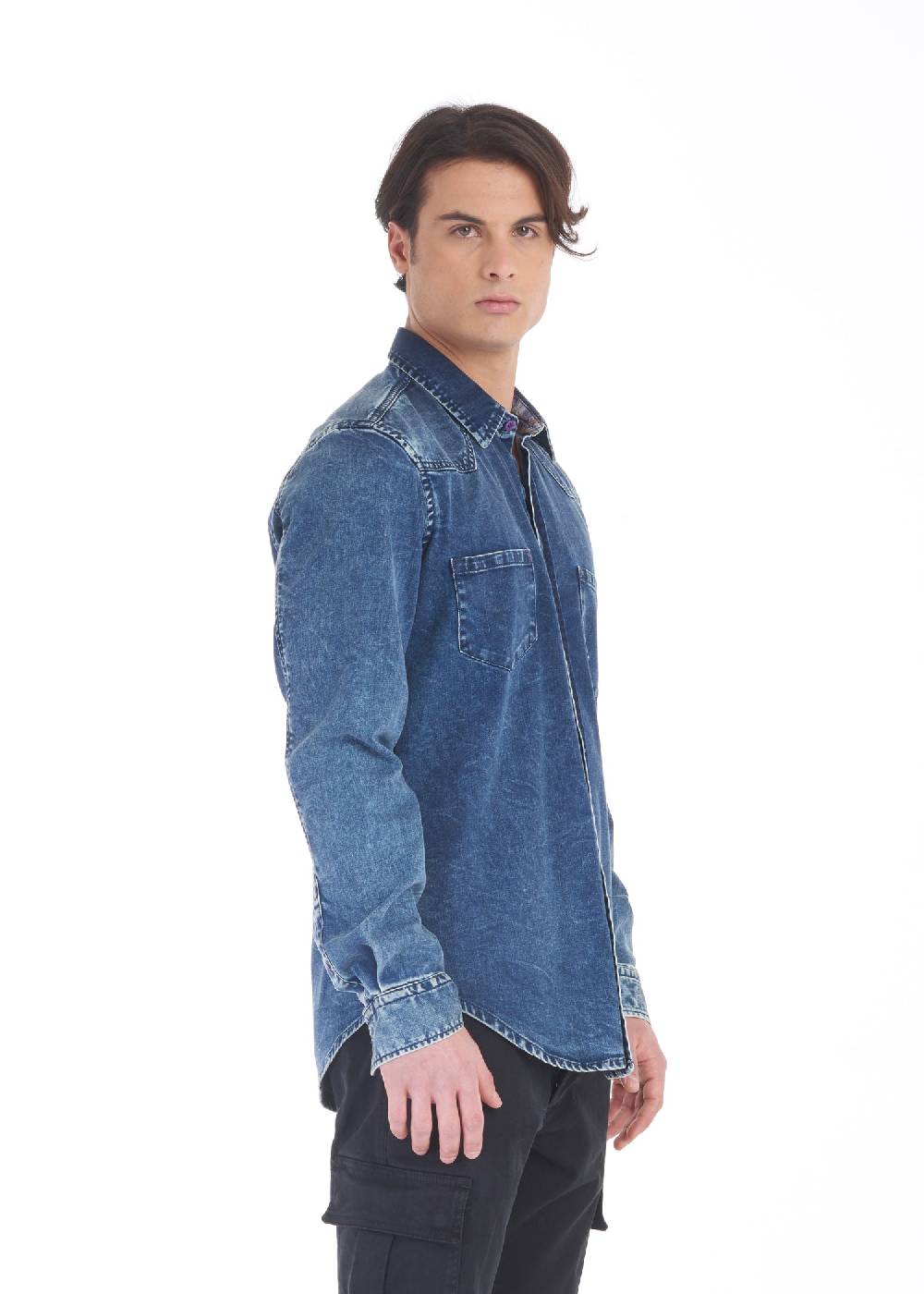 Pop84 Camicia Jeans POP84