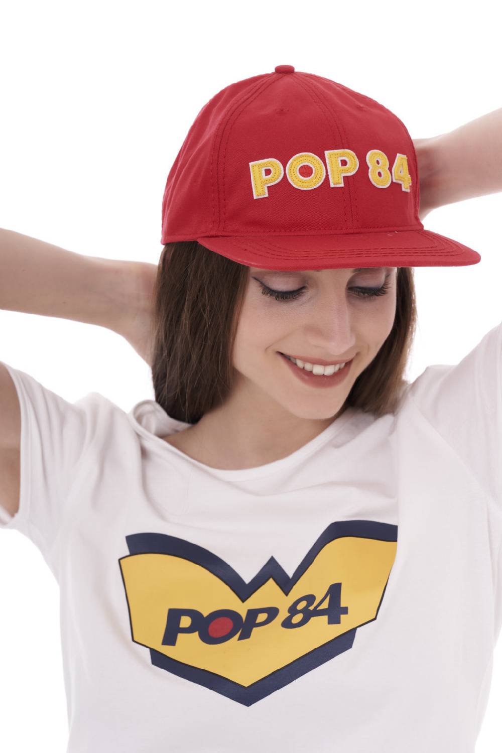 Pop84 Cappello Scritta POP84