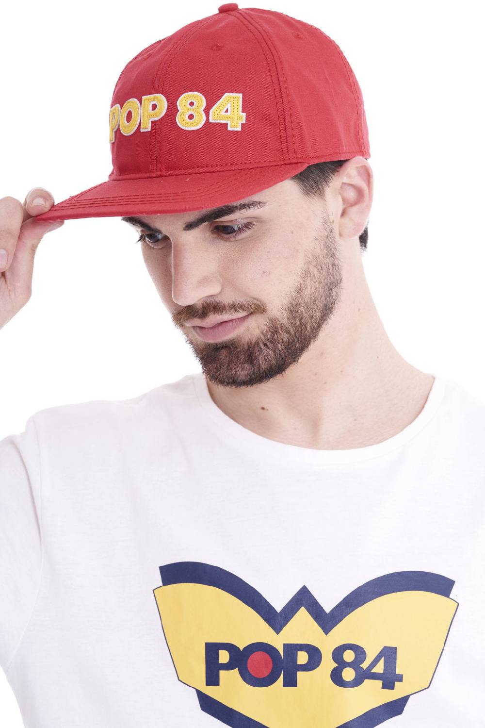 Pop84 Cappello Scritta POP84
