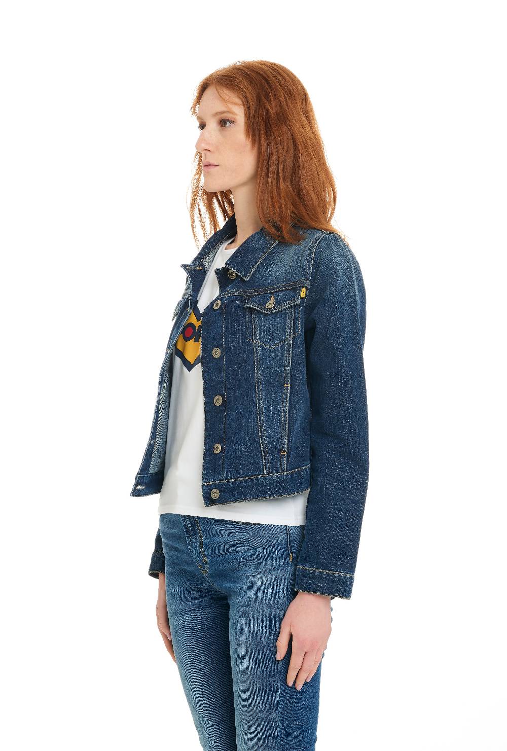 Pop84 Giubbino Jeans Lavaggio Medio