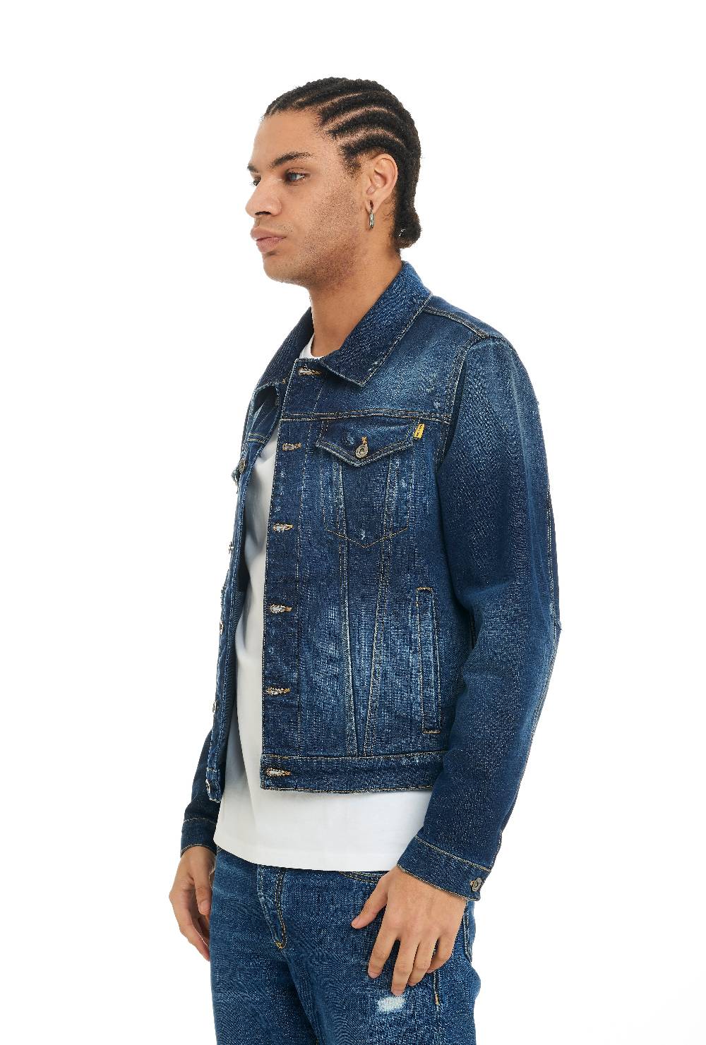 Pop84 Giubbino Jeans Lavaggio Medio