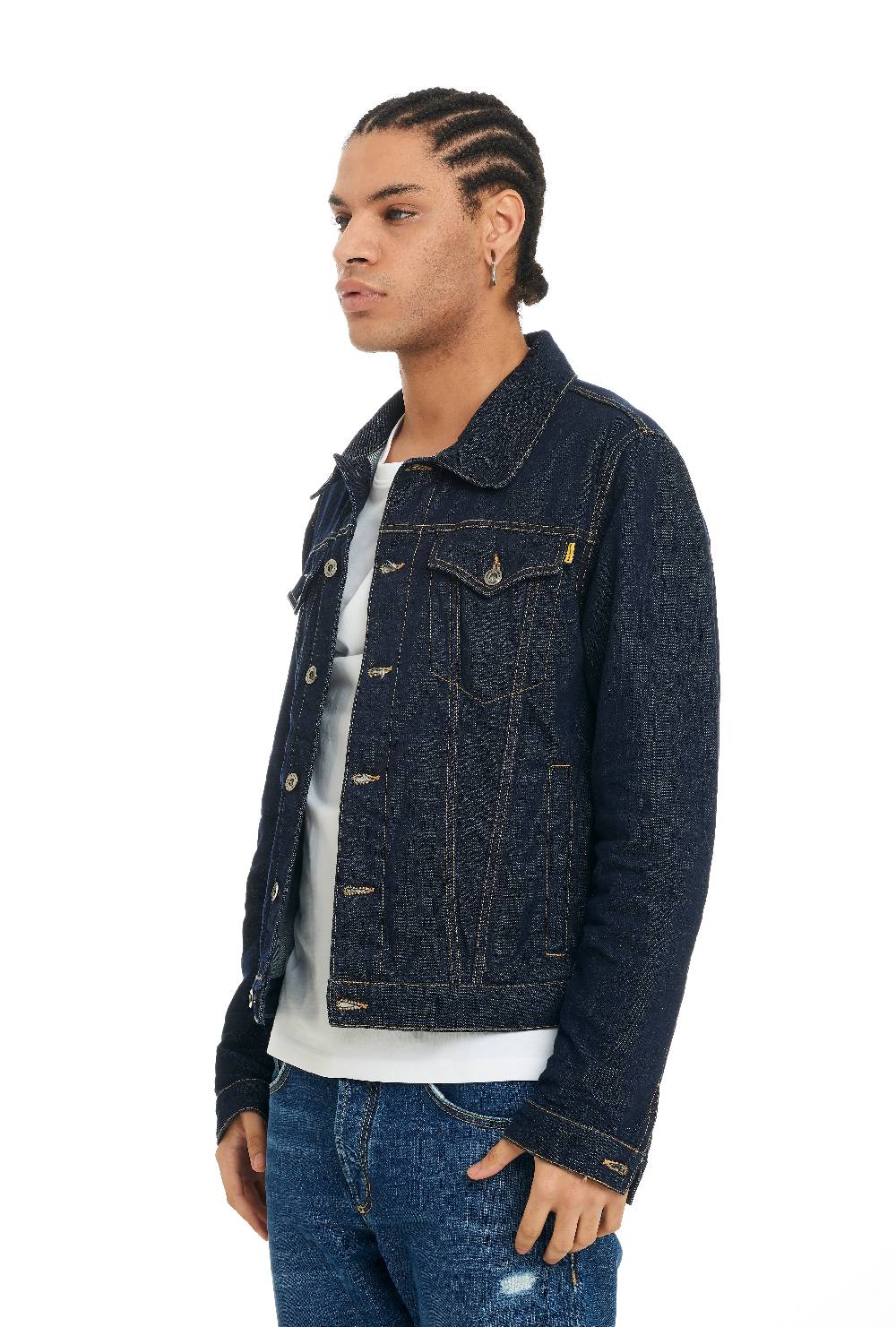 Pop84 Giubbino Jeans Lavaggio Scuro