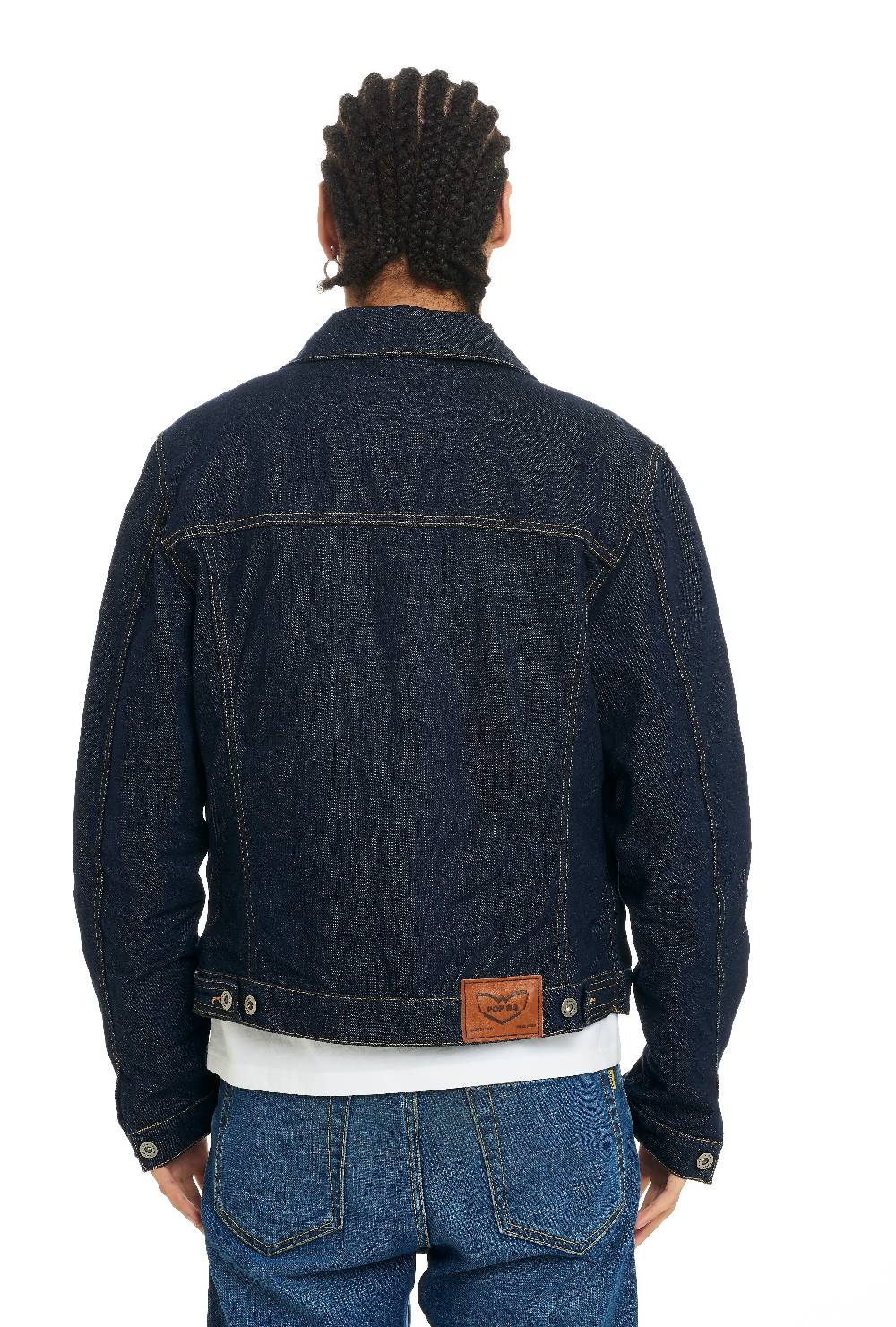 Pop84 Giubbino Jeans Lavaggio Scuro