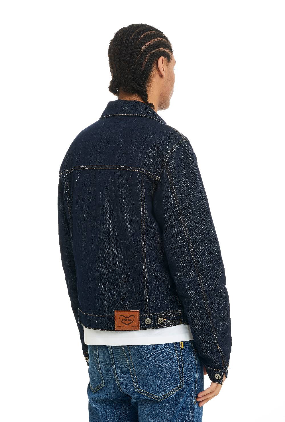 Pop84 Giubbino Jeans Lavaggio Scuro