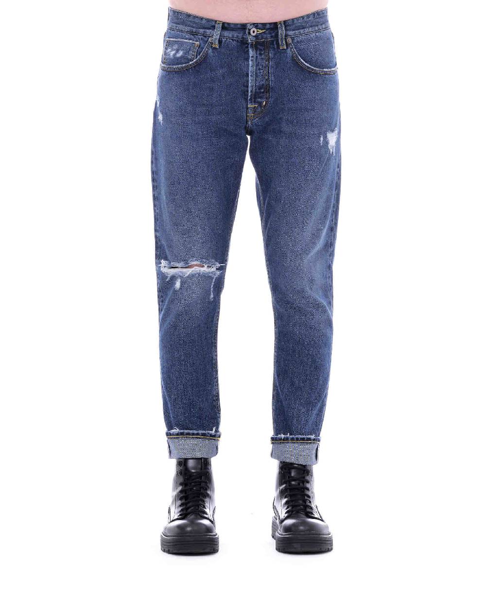 Pop84 Jeans CIMOSATO con rotture