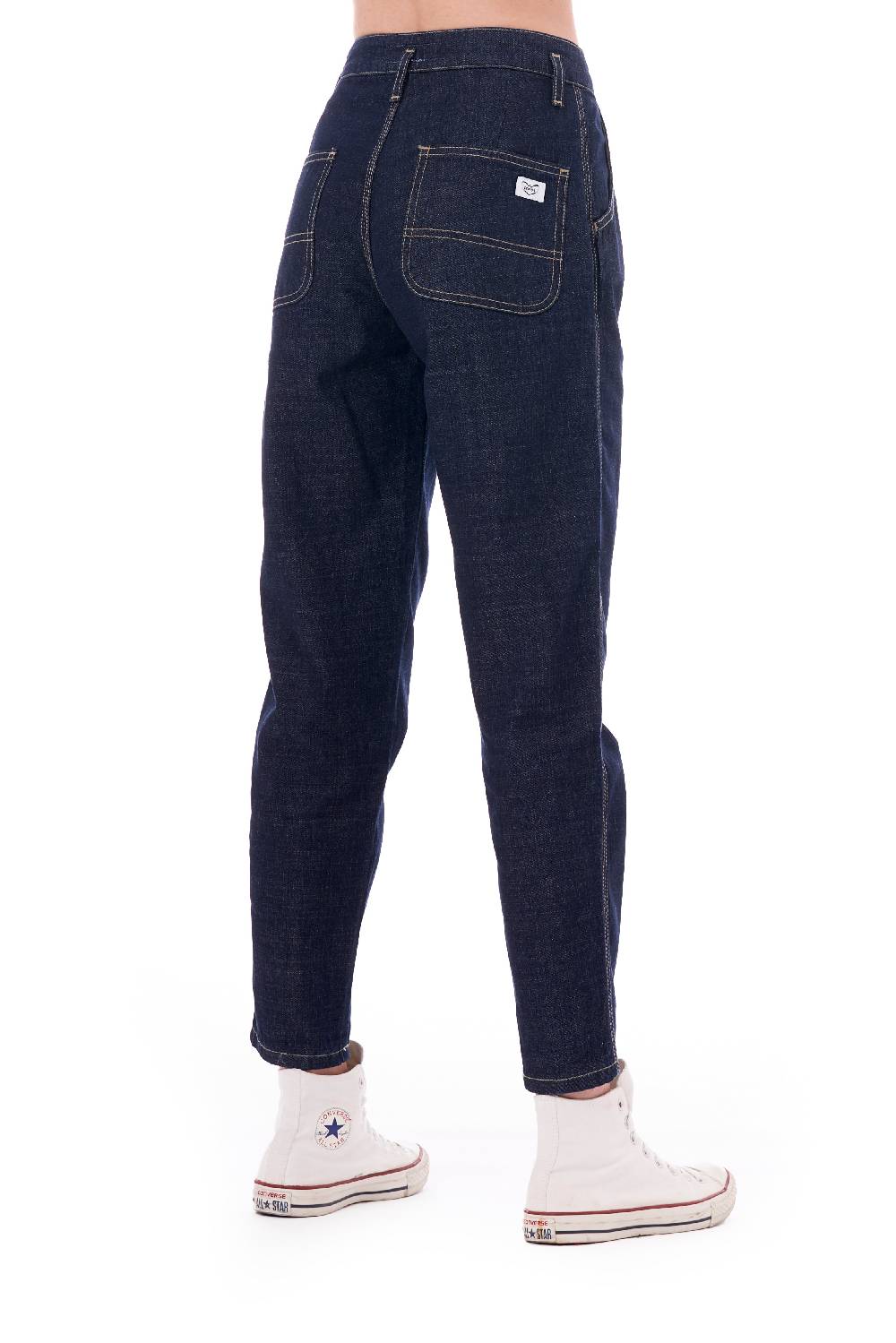 Pop84 Jeans Con Frase "LIFE IS POP"