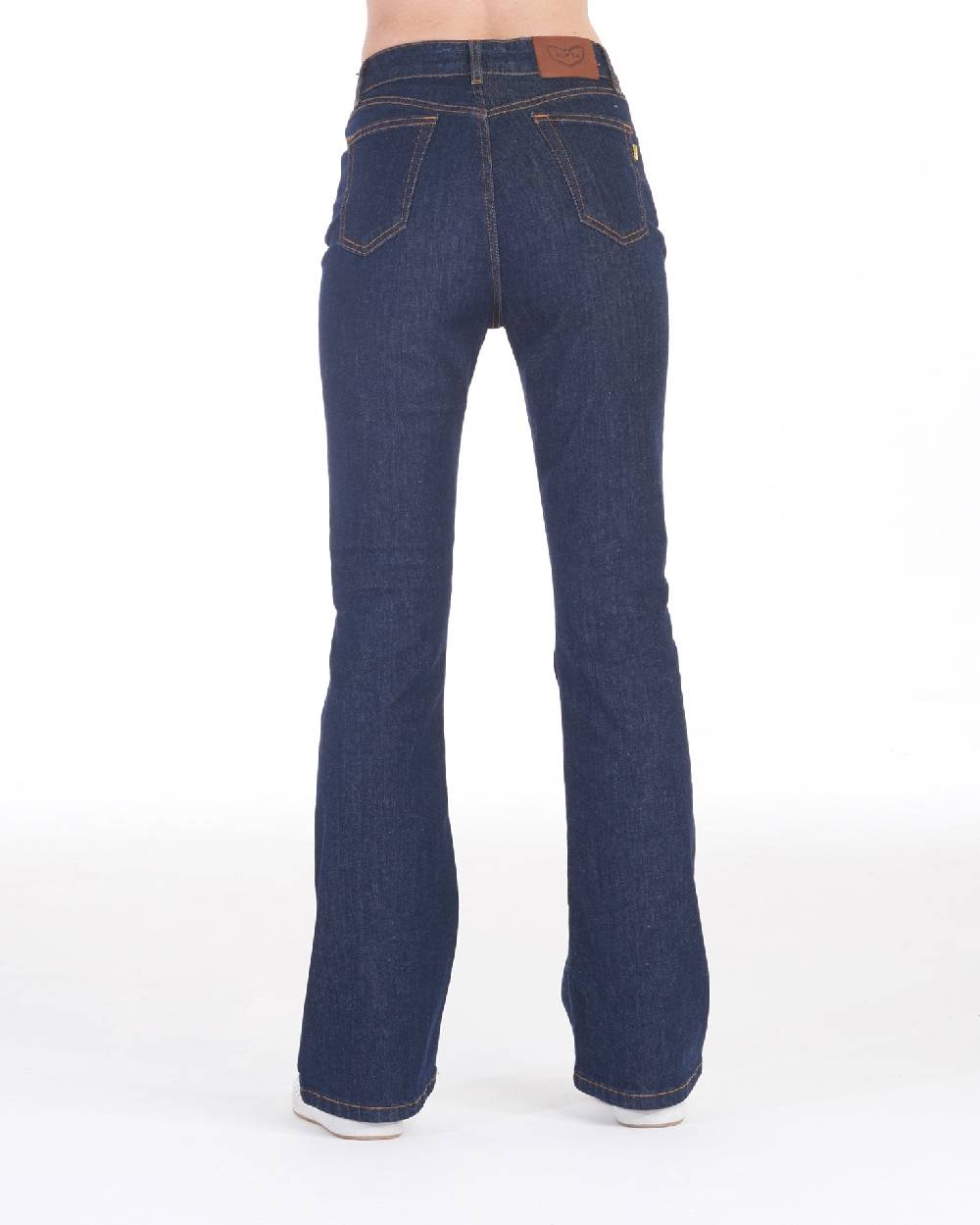 Pop84 Jeans Zampa Modello Francy Lavaggio Scuro
