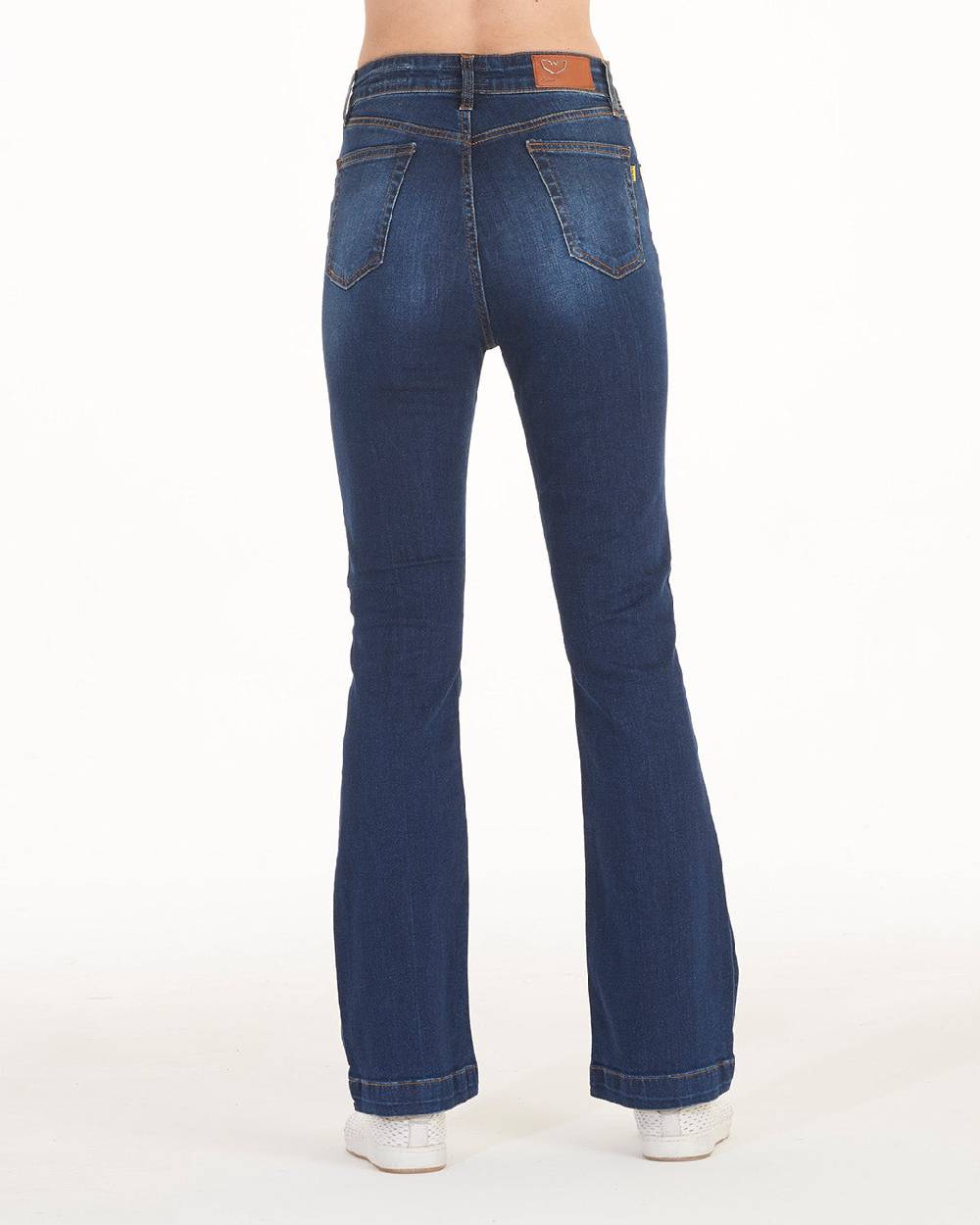 Pop84 Jeans Zampa Vita Alta Modello Francy