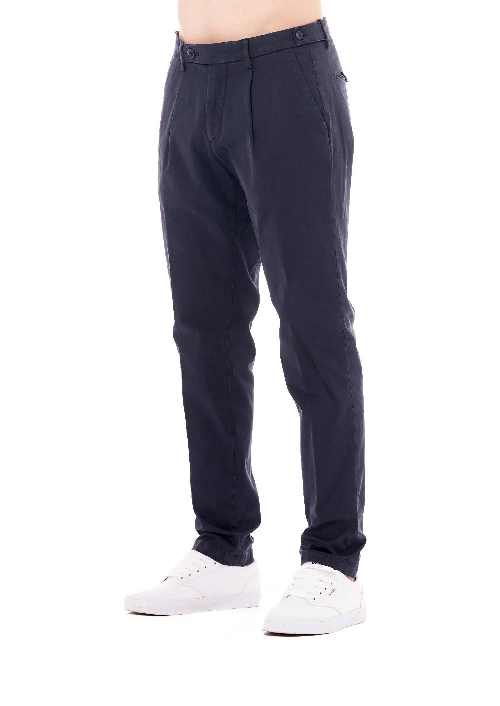 Pop84 Pantalone Con Pence Modello Positano