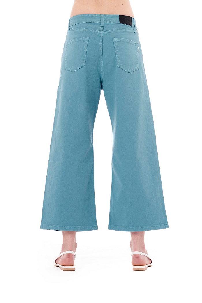 Pop84 Pantalone In Bull Denim Over Fit