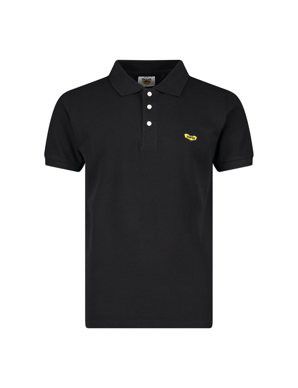 Pop84 Polo Basica Con Logo POP84 Ricamato