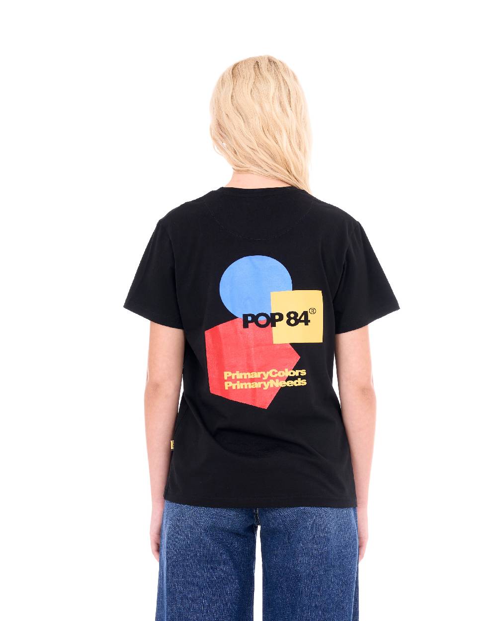 Pop84 T-shirt POP84 'Primary Colors Primary Needs'