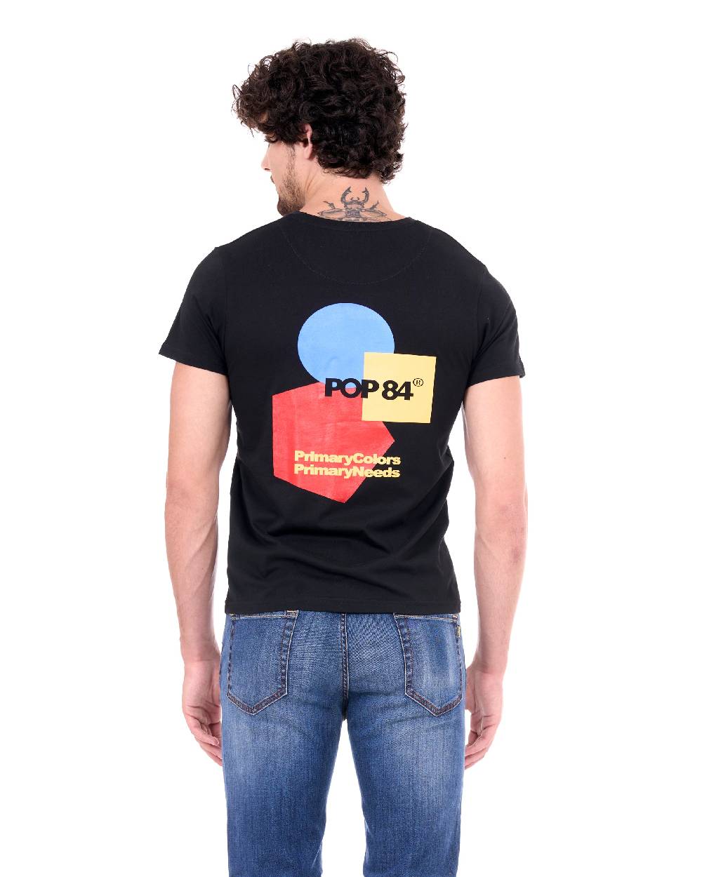 Pop84 T-shirt POP84 'Primary Colors Primary Needs'